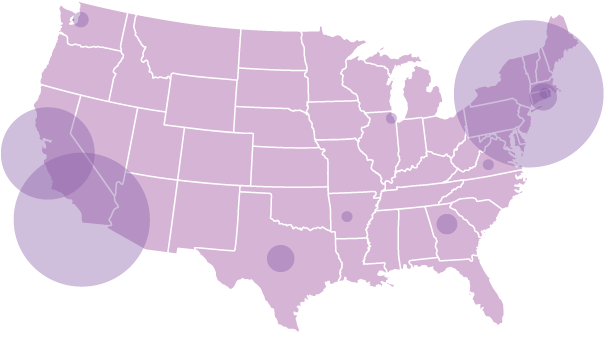 Map of Well Members